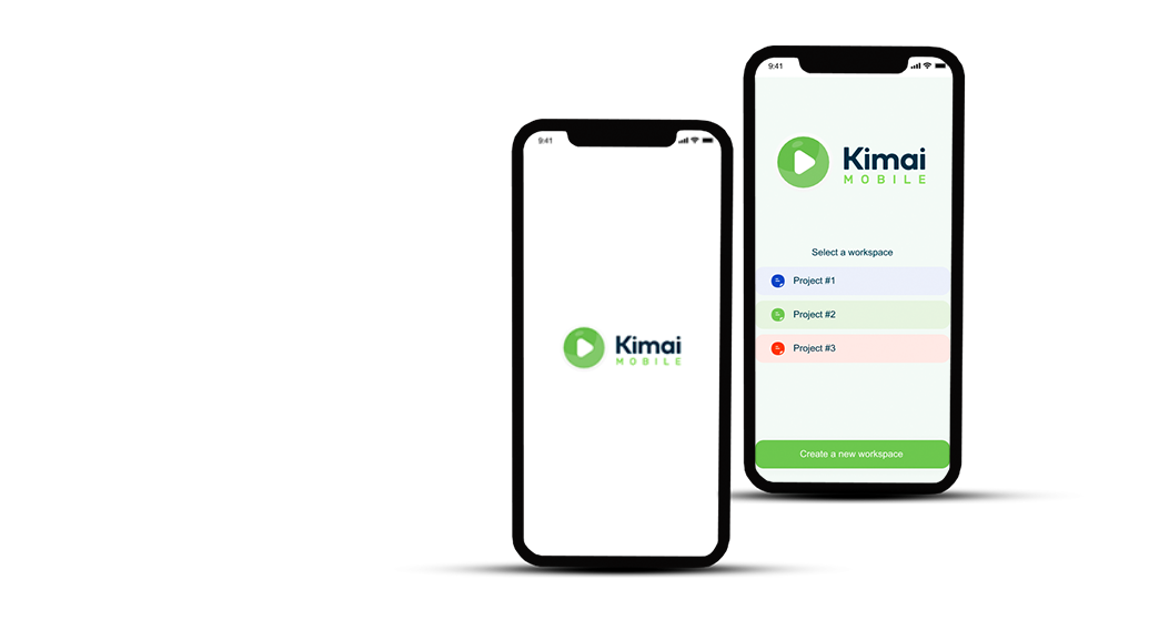 kimai mobile screenshots
